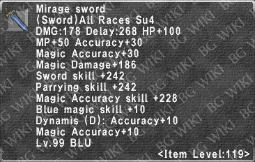 Mirage Sword description.png