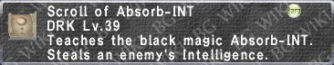 Absorb-INT (Scroll) description.png