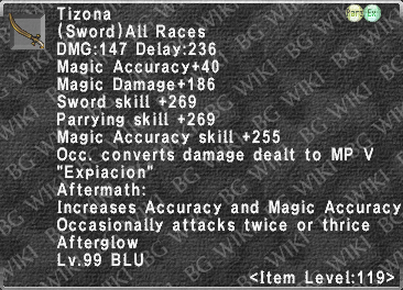 Tizona (Level 119 III) description.png