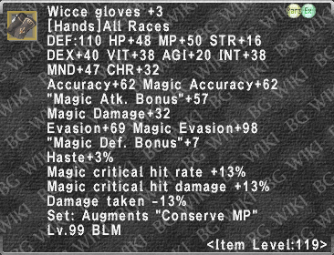 Wicce Gloves +3 description.png